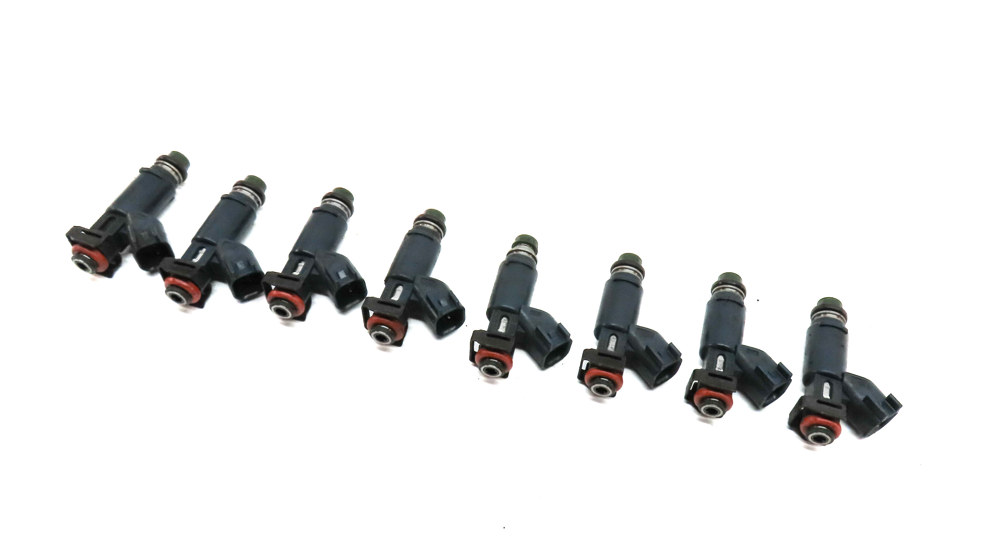 2006-2009 RANGE ROVER SPORT (L320 / L322) 4.2L SUPERCHARGED FUEL INJECTOR SET/8 — exact item pictured
